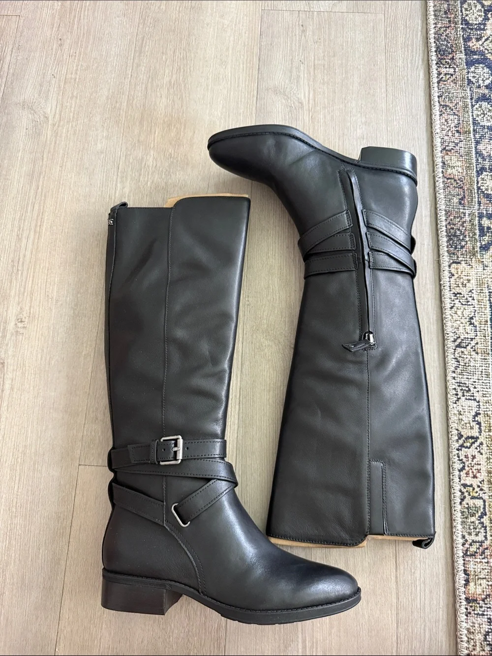 Sam Edelman Black Over-the-Knee Riding Boots